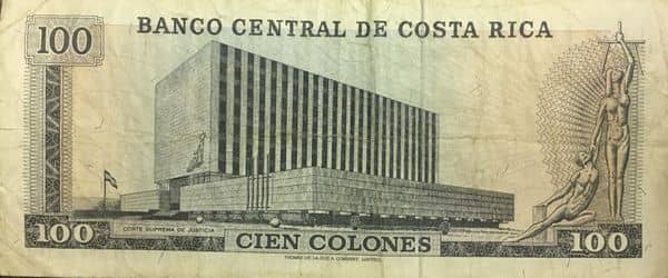 100 Colones from Costa Rica
