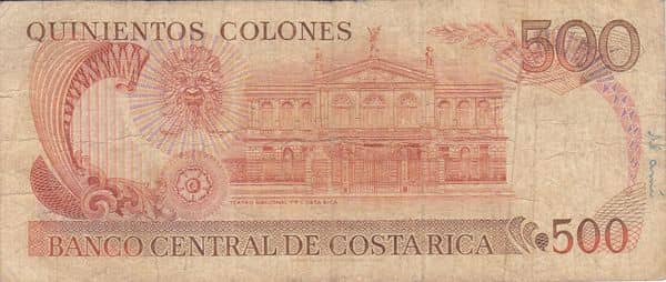 500 Colones from Costa Rica