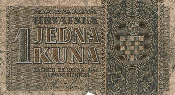 1 Kuna from Croatia