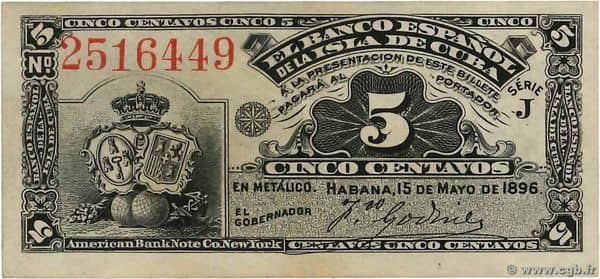 5 Centavos from Cuba