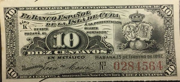 10 Centavos from Cuba