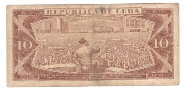 10 Pesos from Cuba