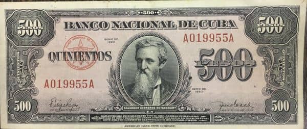 500 Pesos from Cuba