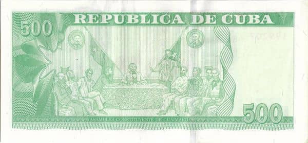 500 Pesos from Cuba