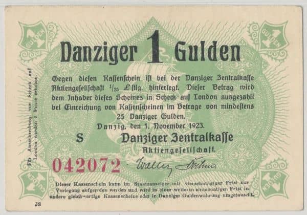 1 Gulden from Danzing