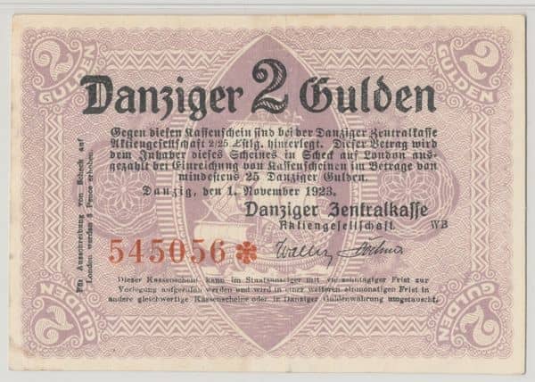 2 Gulden from Danzing