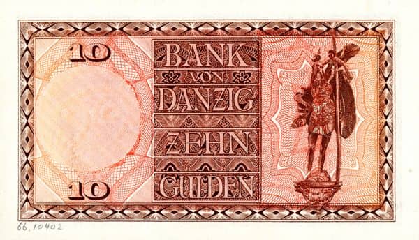 10 Gulden from Danzing