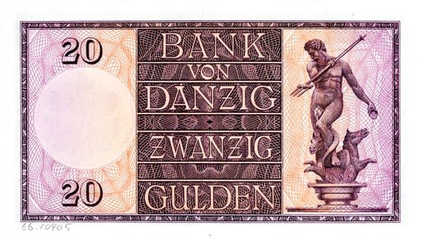 20 Gulden from Danzing