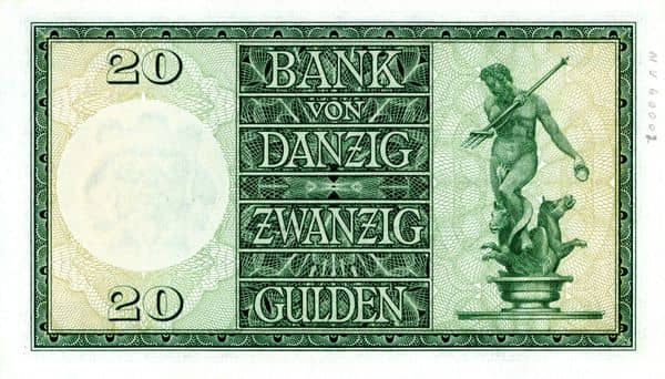20 Gulden from Danzing