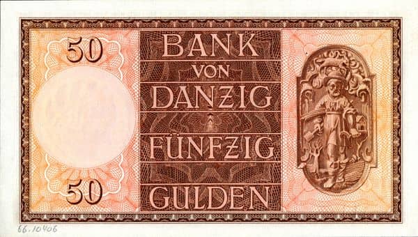 50 Gulden from Danzing