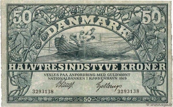 50 Kroner from Denmark