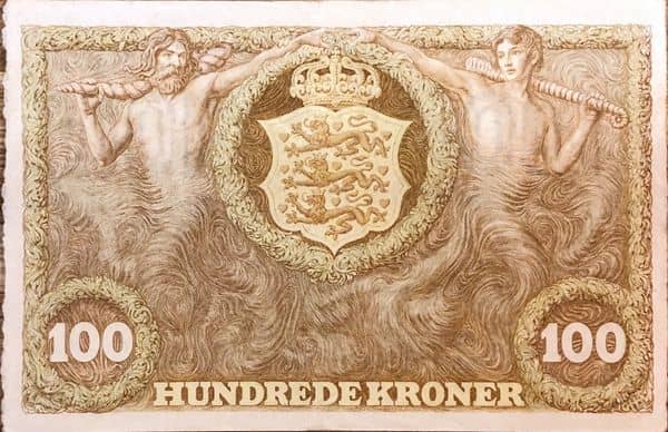 100 Kroner from Denmark