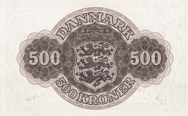 500 Kroner from Denmark