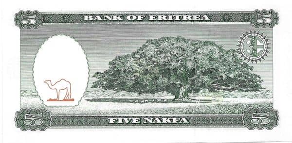 5 Nakfa from Eritrea