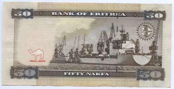 50 Nakfa from Eritrea