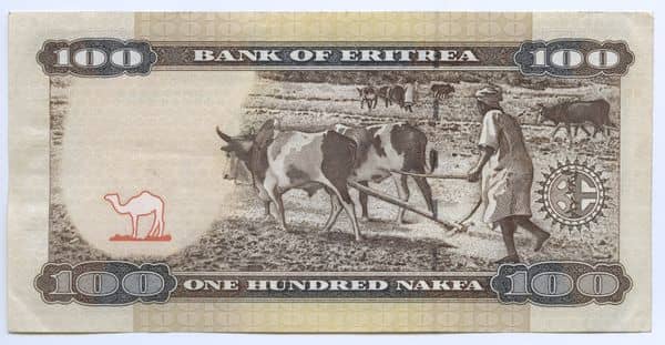 100 Nakfa from Eritrea