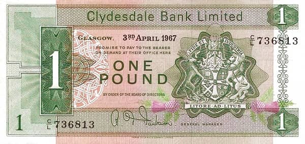1 Pound from Scotland