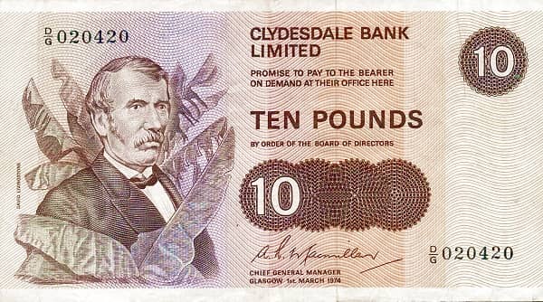 10 Pounds from Scotland