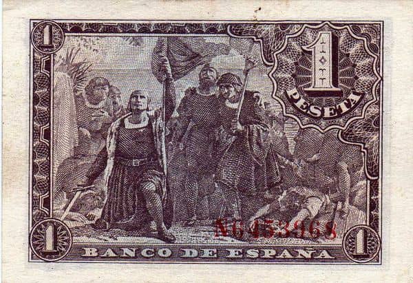 1 Peseta (Fernando II de Aragón) from Spain