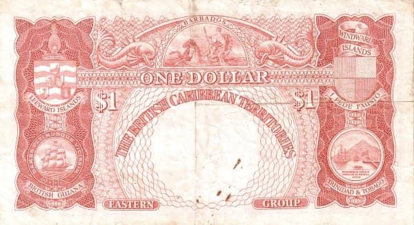 1 Dollar from Eastern Caribbean States