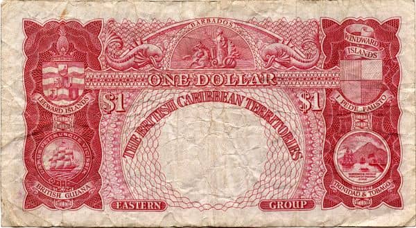 1 Dollar Elizabeth II from Eastern Caribbean States