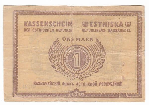 1 Mark from Estonia