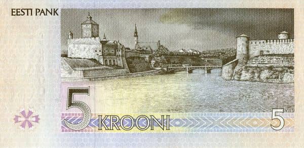 5 Krooni from Estonia