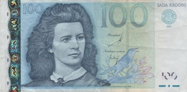 100 Krooni from Estonia