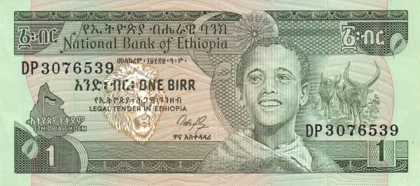 1 Birr from Ethiopia