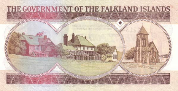 20 Pounds Elizabeth II from Falkland Islands