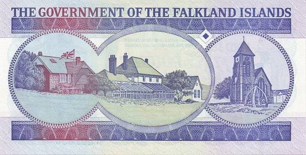 50 Pounds Elizabeth II from Falkland Islands