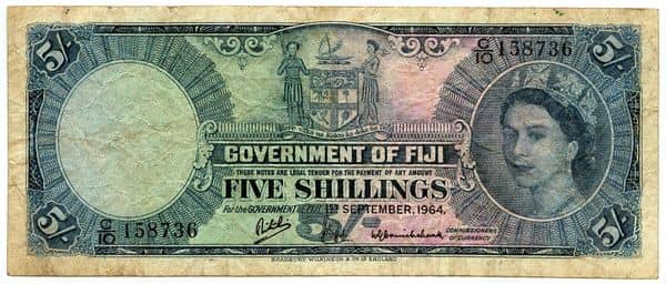 5 Shillings from Fiji