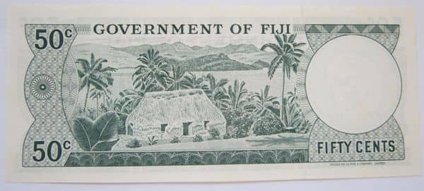 50 Cents Elizabeth II from Fiji