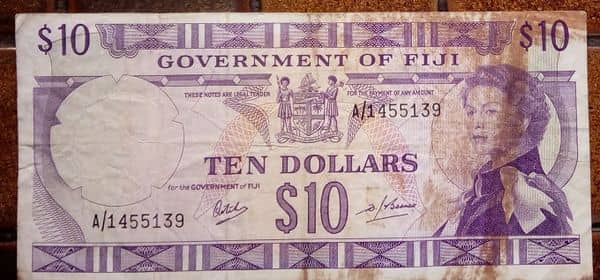 10 Dollars from Fiji