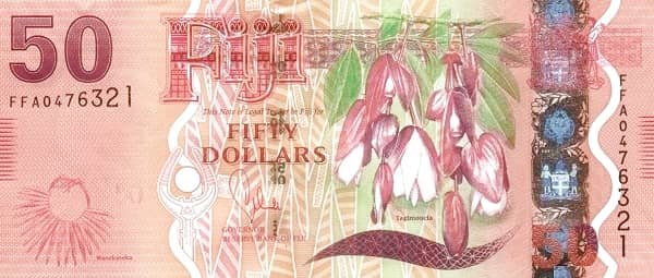 50 Dollars from Fiji