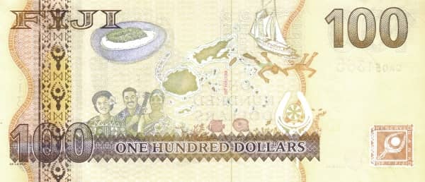100 Dollars Elizabeth II from Fiji