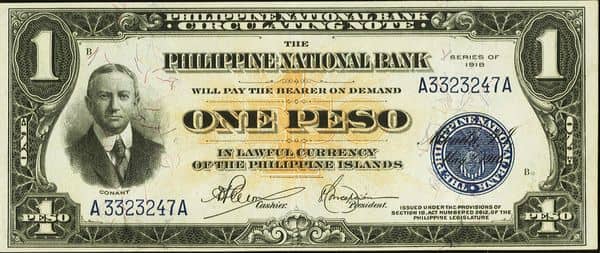 1 Peso Conant from Philippines