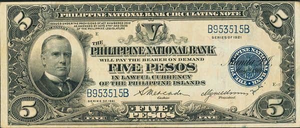 5 Pesos from Philippines