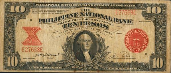 10 Pesos from Philippines