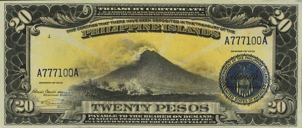 20 Pesos from Philippines
