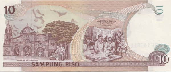 10 Piso from Philippines
