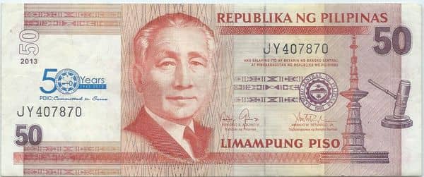 50 Piso PDIC from Philippines