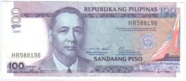 100 Piso from Philippines