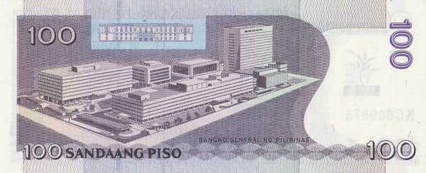 100 Piso National Year of Rice from Philippines