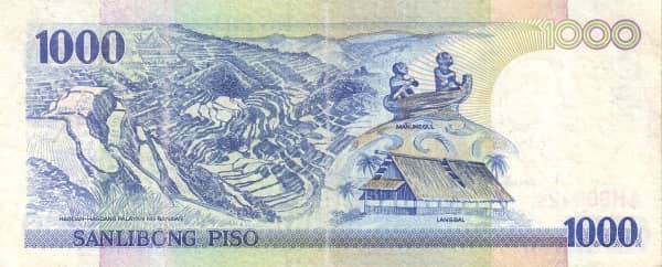1000 Piso from Philippines