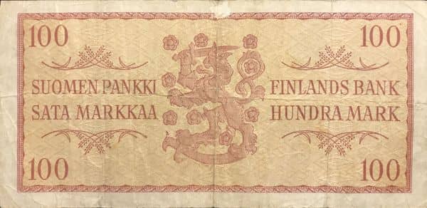 100 Markkaa from Finland
