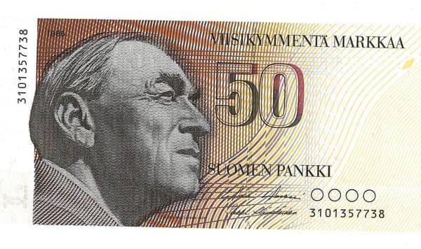 50 Markkaa from Finland
