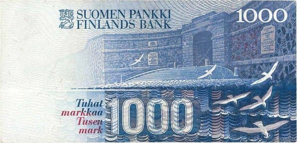 1000 Markkaa from Finland