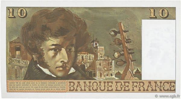 10 Francs Berlioz from France