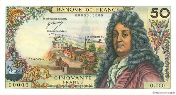 50 Francs Racine from France